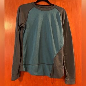 Outdoor Research blue lightweight pullover